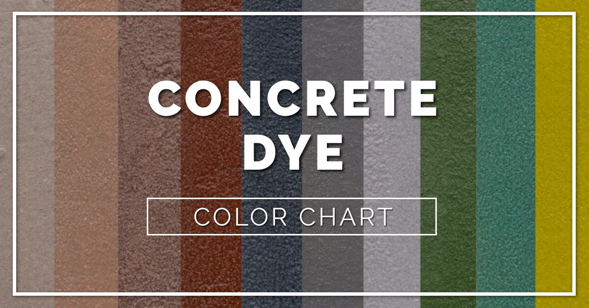 Concrete Dye Powder Concentrate Direct Colors